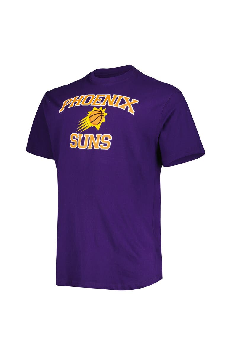 PROFILE Men's Purple Phoenix Suns Big & Tall Heart & Soul T-Shirt, Alternate, color, Purple