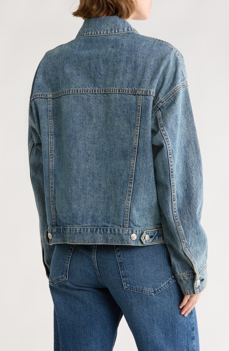rag & bone Ryan Paneled Denim Jacket, Alternate, color, York Spliced