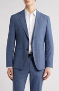 BOSS Huge Slim Fit Houndstooth Microcheck Sport Coat