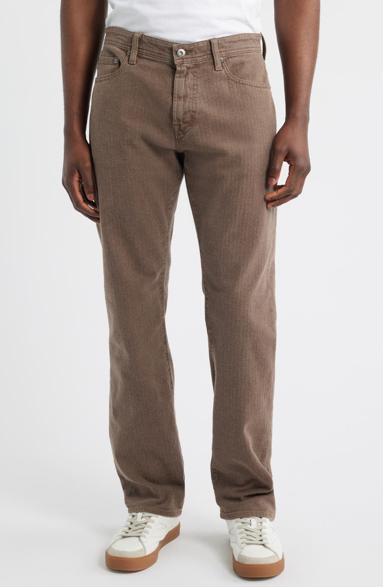AG Protégé Classic Straight Leg Jeans, Main, color, Taupe Grey