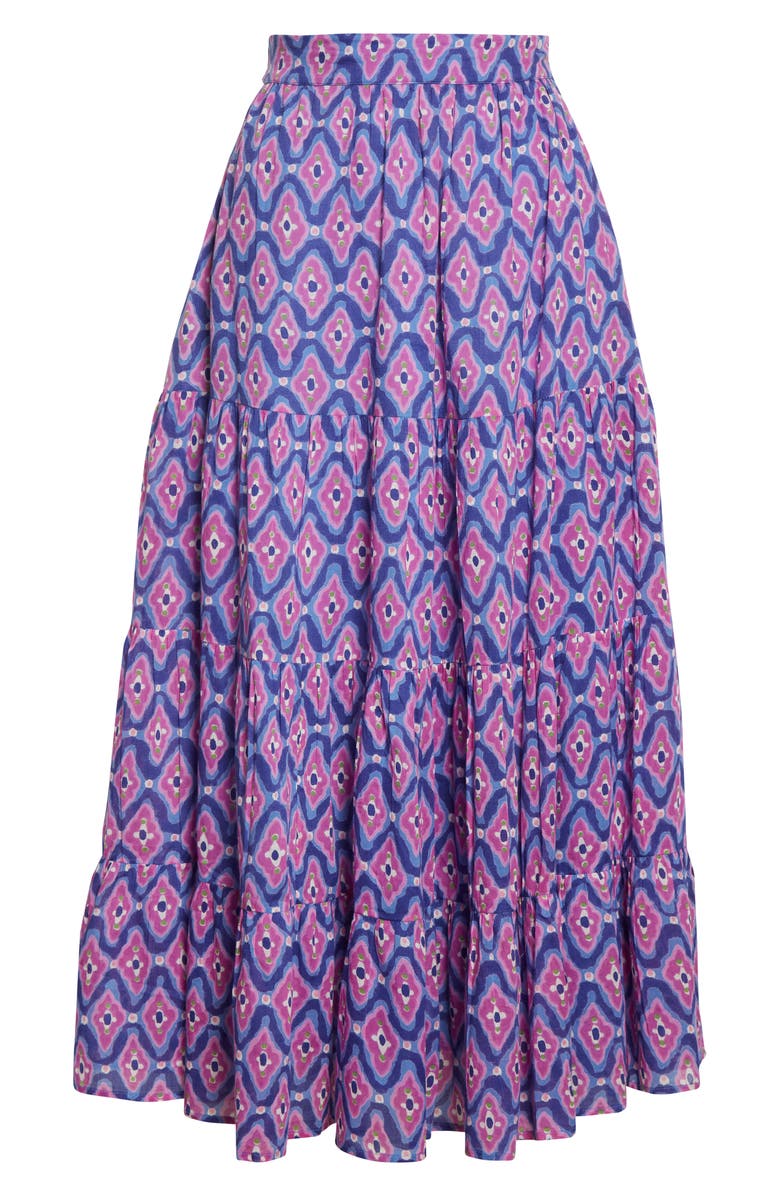 Banjanan Agatha Organic Cotton Maxi Skirt, Alternate, color,