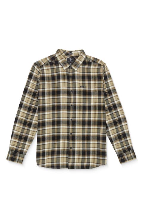 Caden Plaid Button-Up Shirt