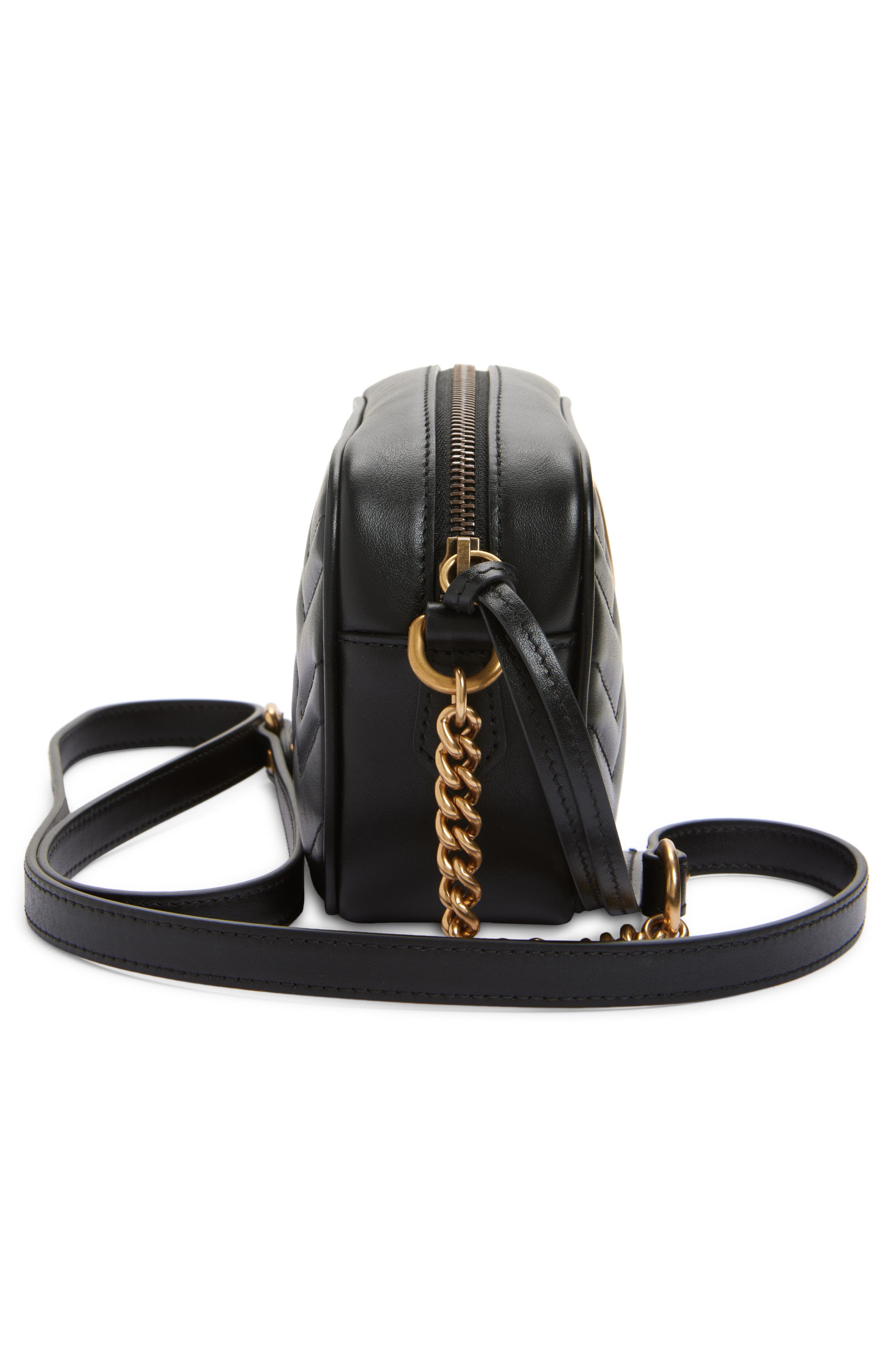 Gucci Matelassé Leather Shoulder Bag, Alternate, color, 