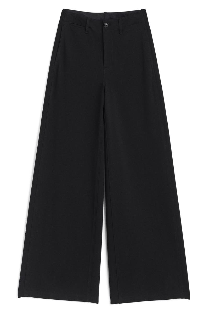 rag & bone Sofie High Waist Ponté Wide Leg Pants, Alternate, color, 