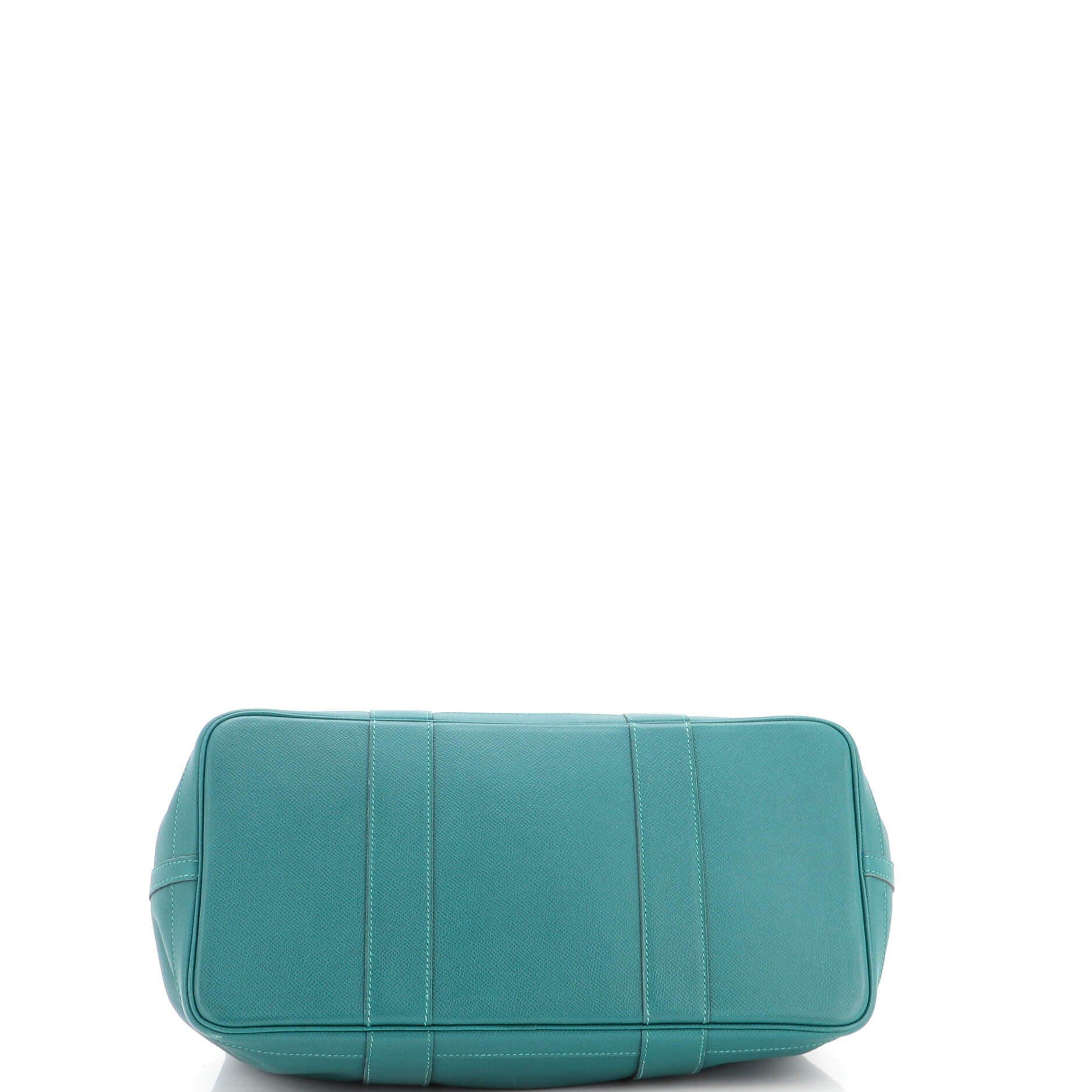 Garden Party Tote Leather 36, Alternate, color, Green