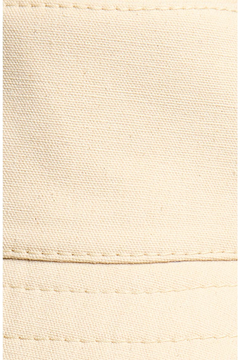 Canvas Bucket Hat, Alternate, color, BEIGE