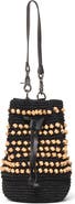 LSPACE Hudson Beaded Paper Raffia Shoulder Bag