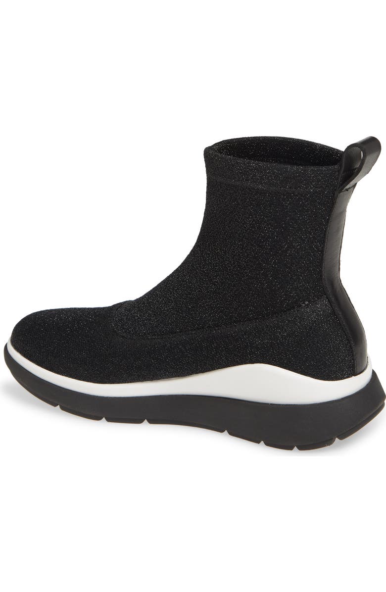 FitFlop Loosh Luxe Metallic Rapid Knit Bootie, Alternate, color,