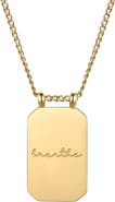 Mantra Breathe - Necklace