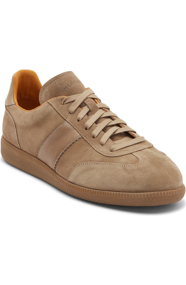 Magnanni Meta Sneaker, Main, color, Roccia Suede / Roccia