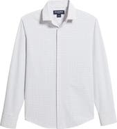 Mizzen+Main Leeward No Tuck Trim Fit Performance Button-Up Shirt