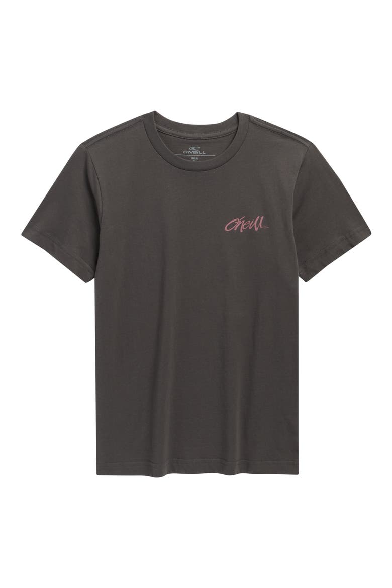 Kids' Keys Cotton Graphic T-Shirt, Main, color, DARK SHADOW