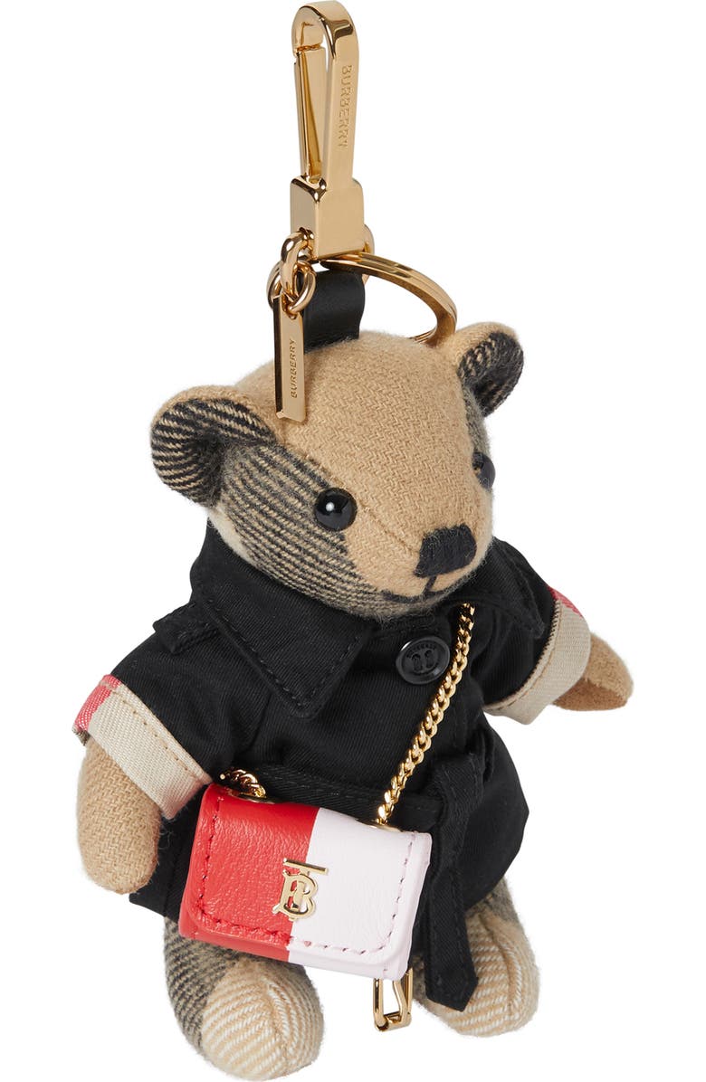 Burberry Thomas Lola Bag Charm, Alternate, color,