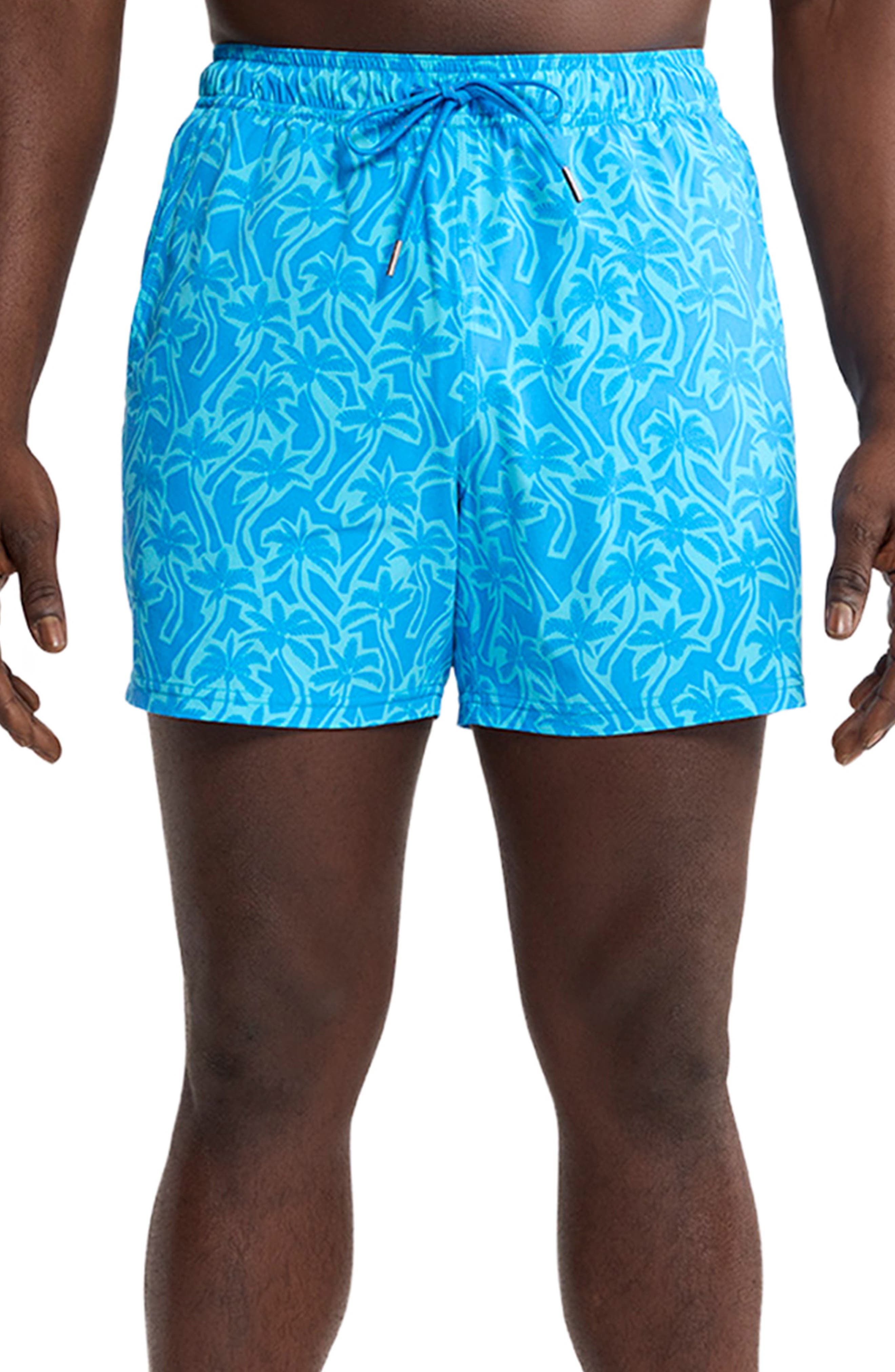 TURQUOISE CUTOUT PALMS