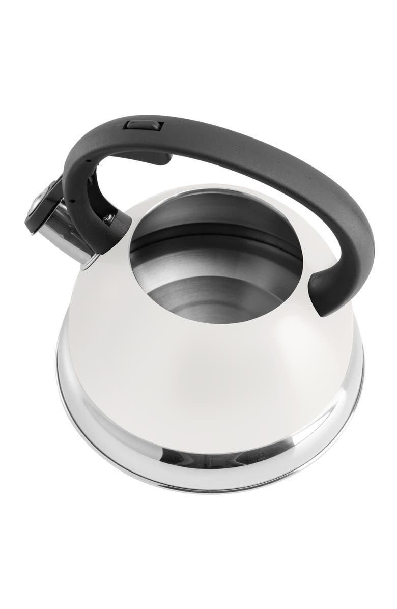 Mr. Coffee Flintshire 1.75 Quart Whistling Tea Kettle, Alternate, color, White