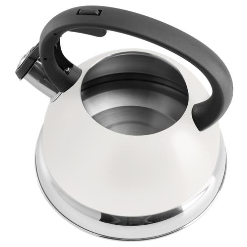 Mr Coffee Mr. Coffee Mr. Flintshire 1.75qt Whistling Tea Kettle In White