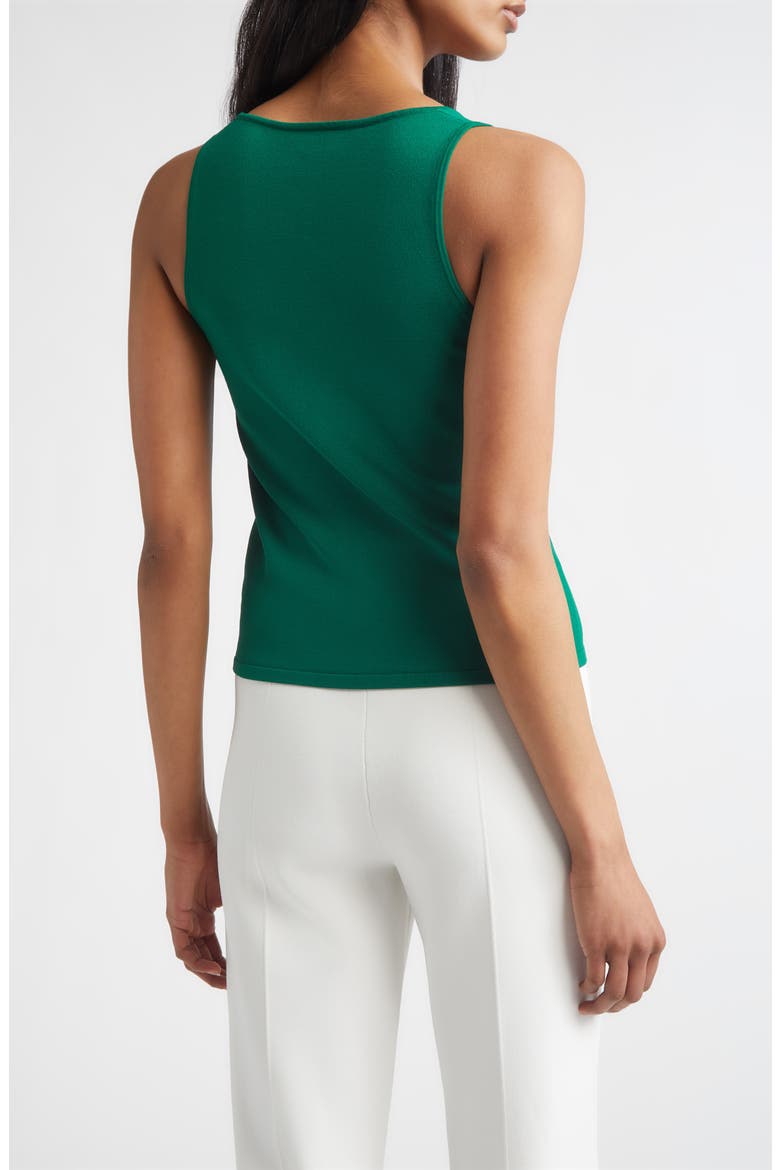 Pari Santa Roma Sweater Tank, Alternate, color, CYPRESS