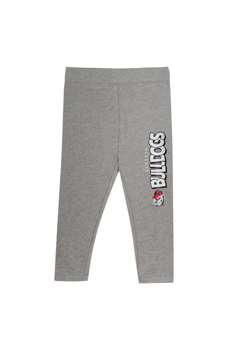 Outerstuff Girls Toddler Georgia Bulldogs Clubhouse Pullover Hoodie and Legging Set, Alternate, color, Red