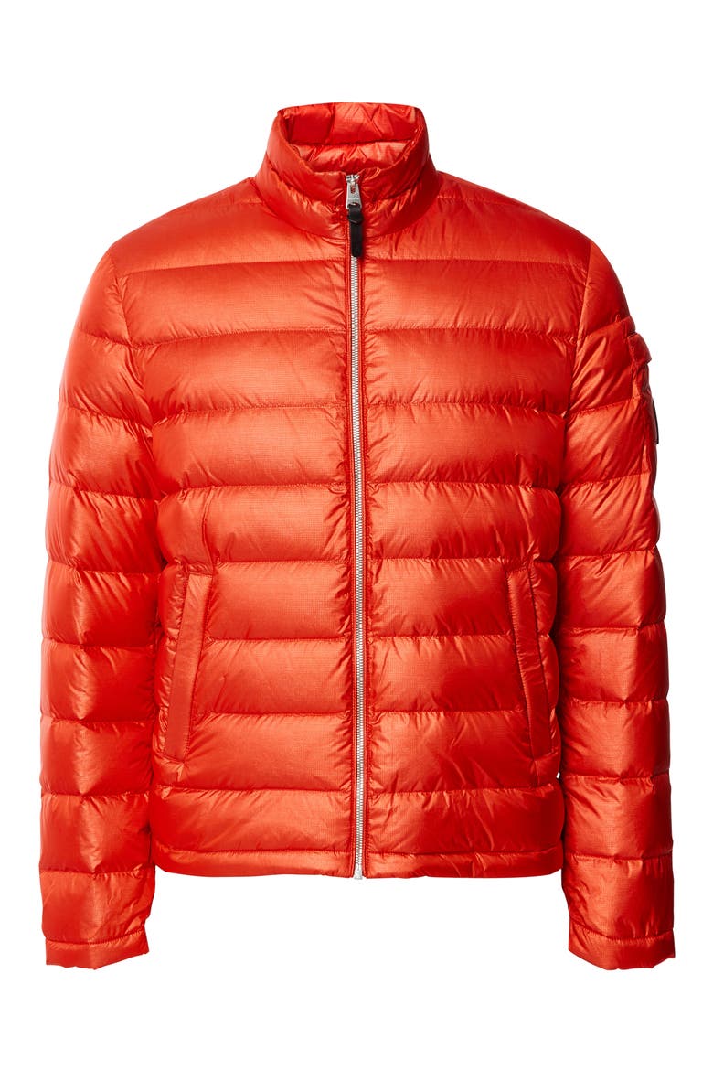 James Down Puffer Coat, Alternate, color, MANDARIN
