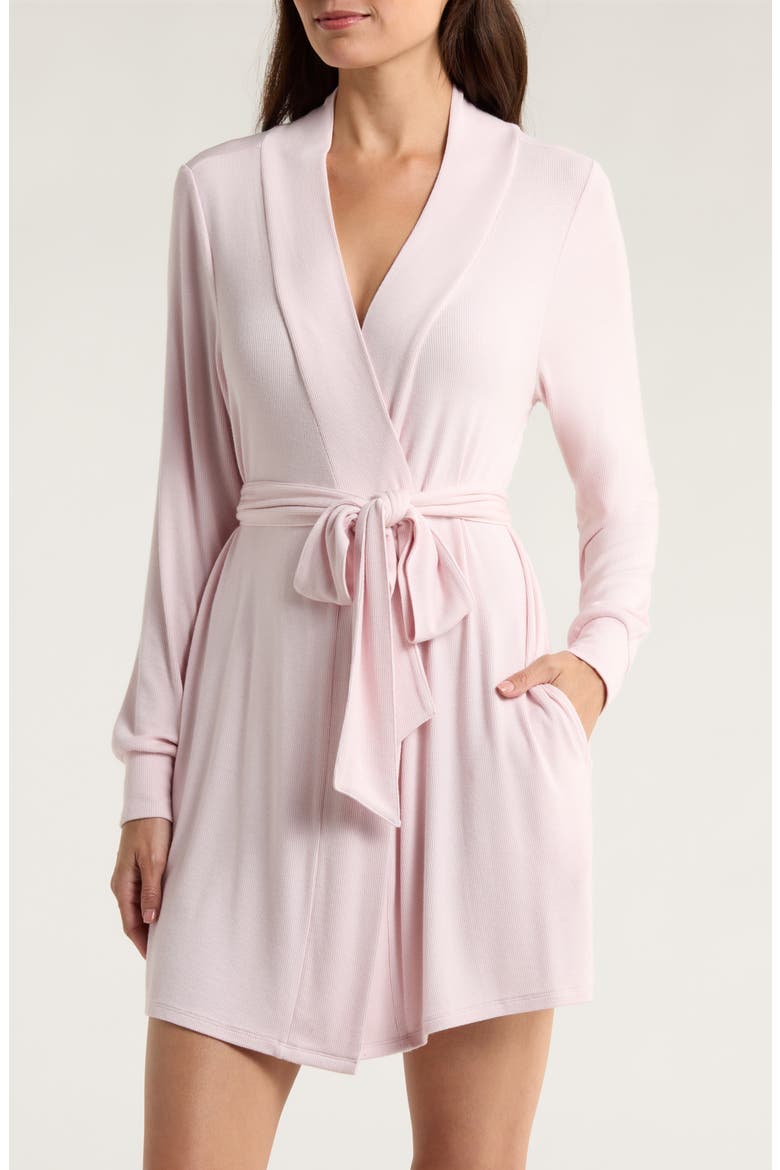 Daydream Short Robe, Main, color, PINK CAKE