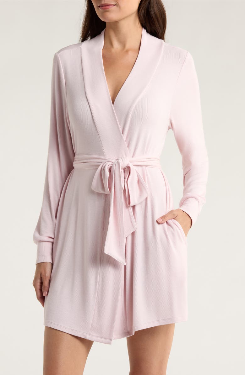 Open Edit Daydream Short Robe, Main, color, Pink Cake