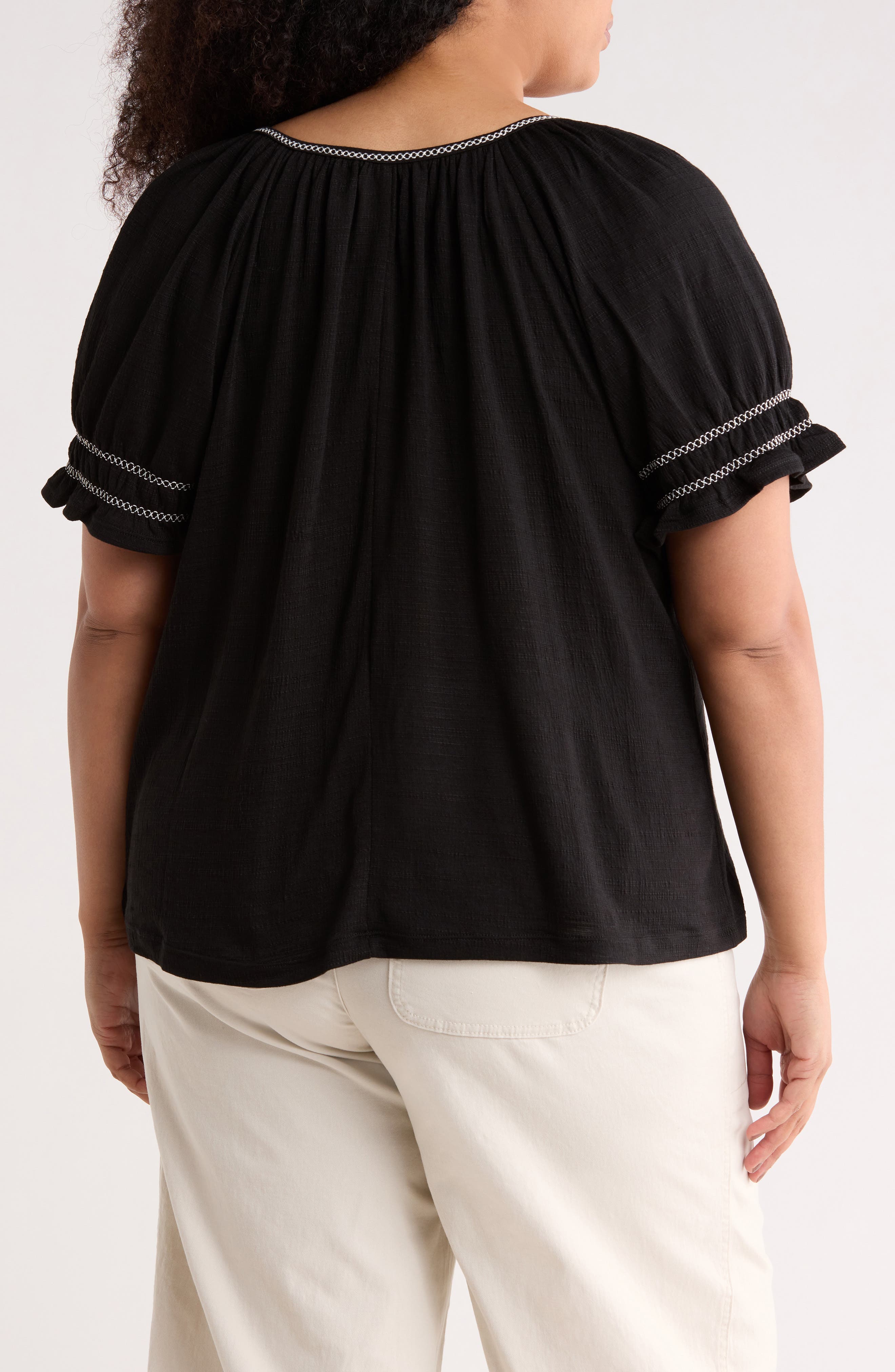 Puff Sleeve Top - image 2