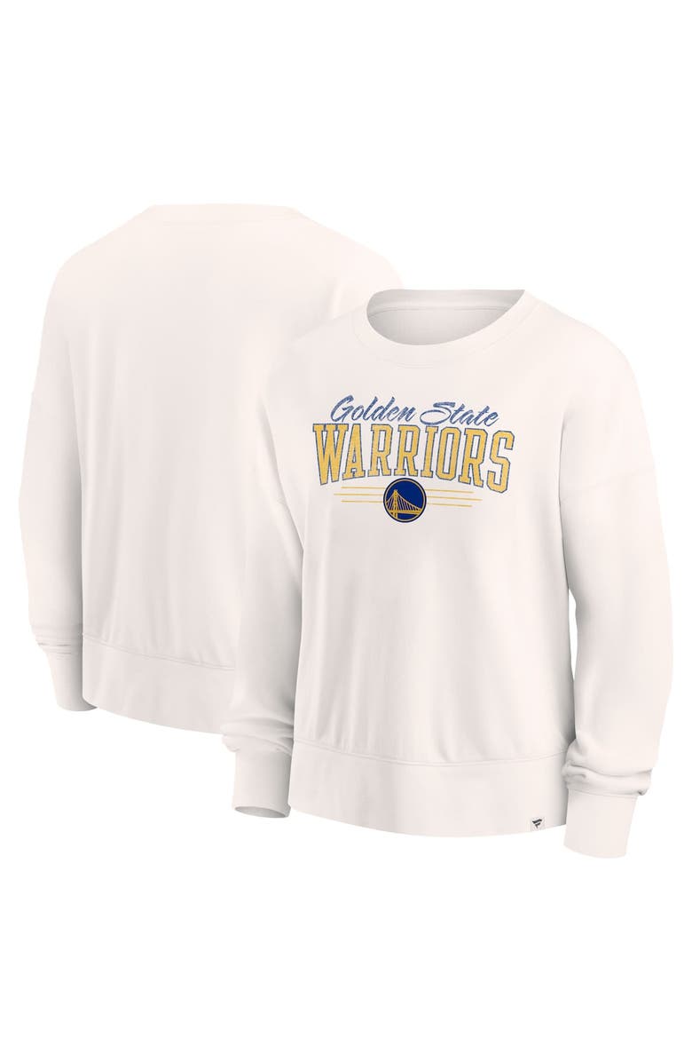 FANATICS Women's Fanatics Branded Cream Golden State Warriors Close the Game Pullover Sweatshirt, Alternate, color, 