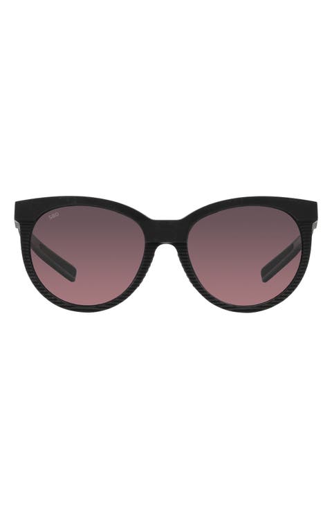 Victoria 56mm Gradient Round Sunglasses