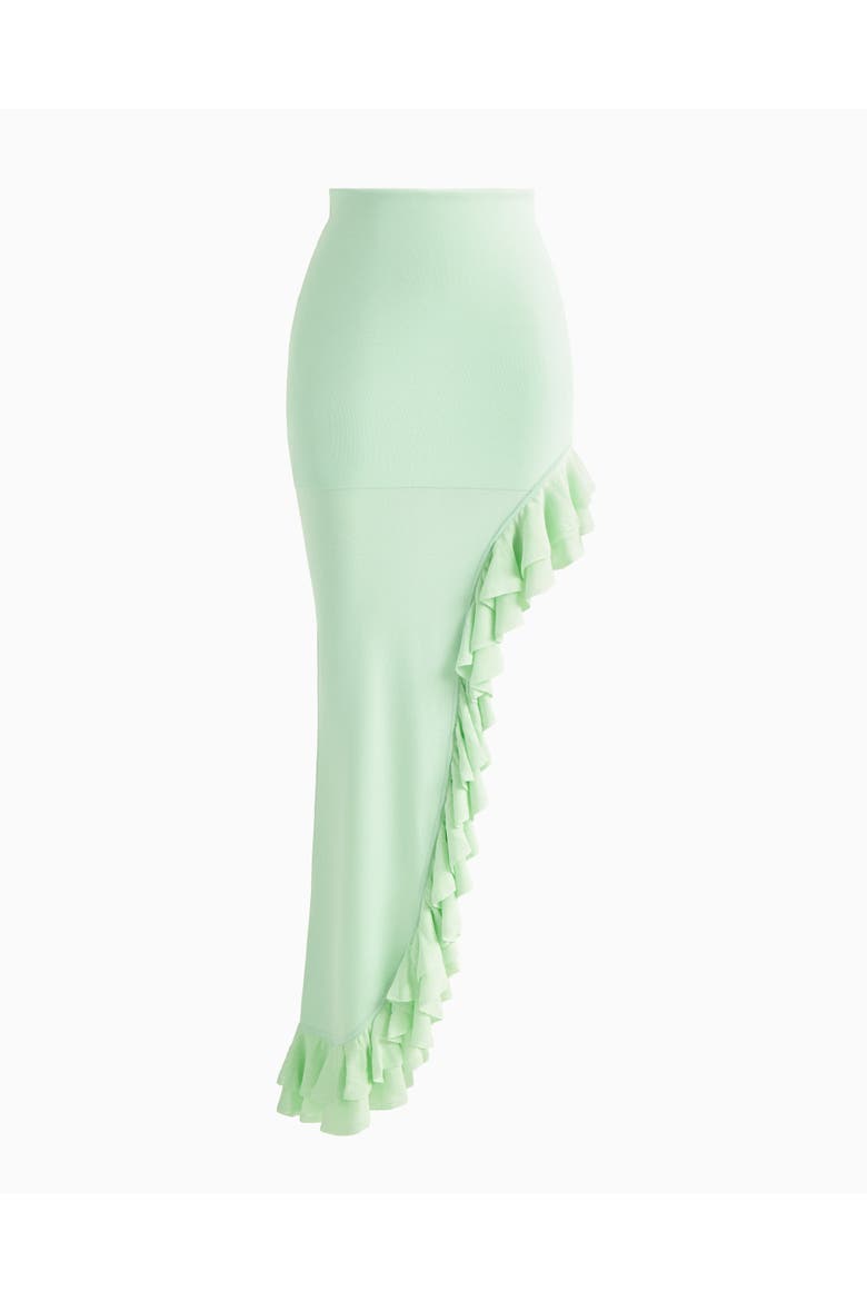 Kelly ruffle skirt, Alternate, color, Misty Jade