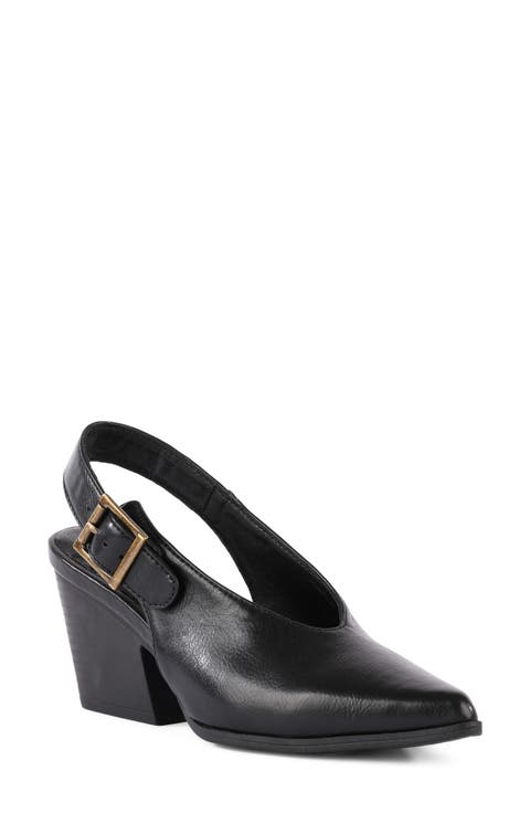 Take One Slingback Wedge Pump