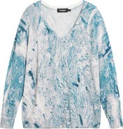 Desigual Abstract Print Sweater