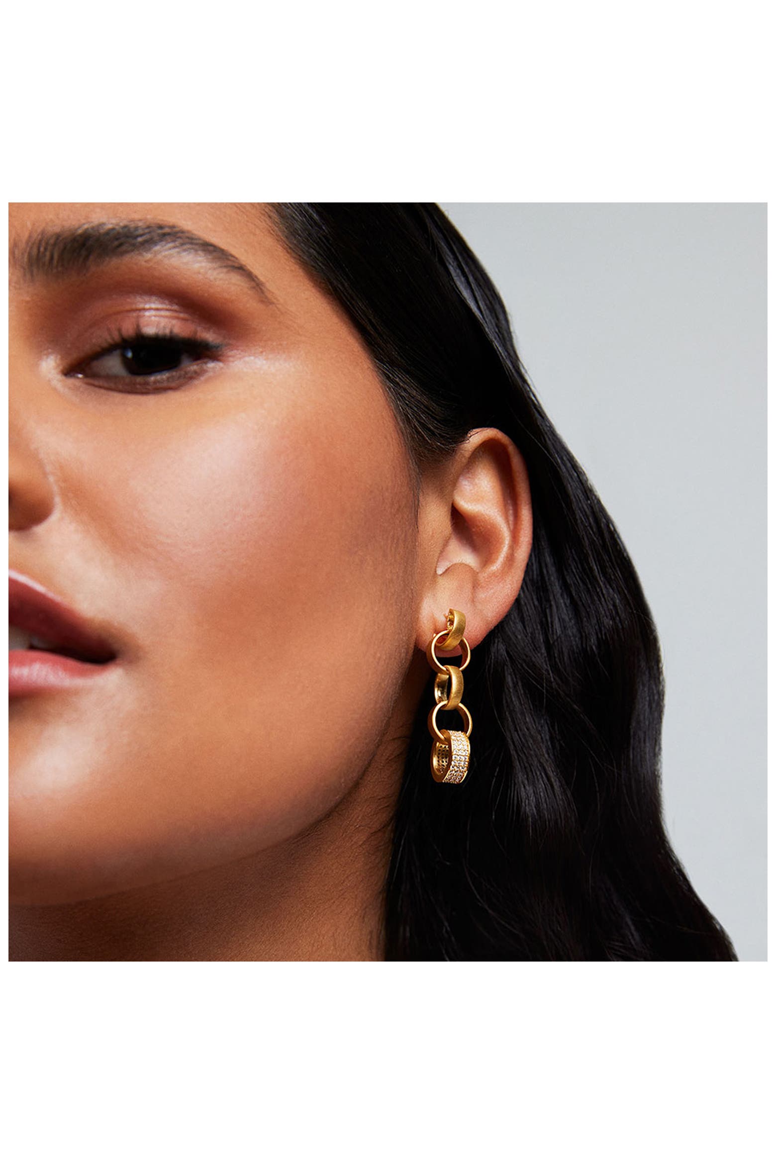 Drope Link Dean Davidson Petit Link Pavé Statement Drop Earrings (Women) | Nordstrom