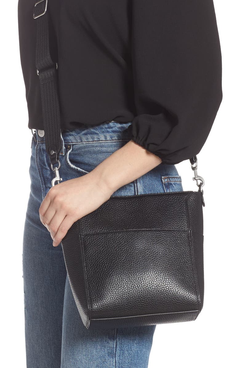 Treasure & Bond Mini Campbell Leather Crossbody Bag, Alternate, color,