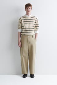 COS Cotton-twill Relaxed-fit Straight-leg Pants