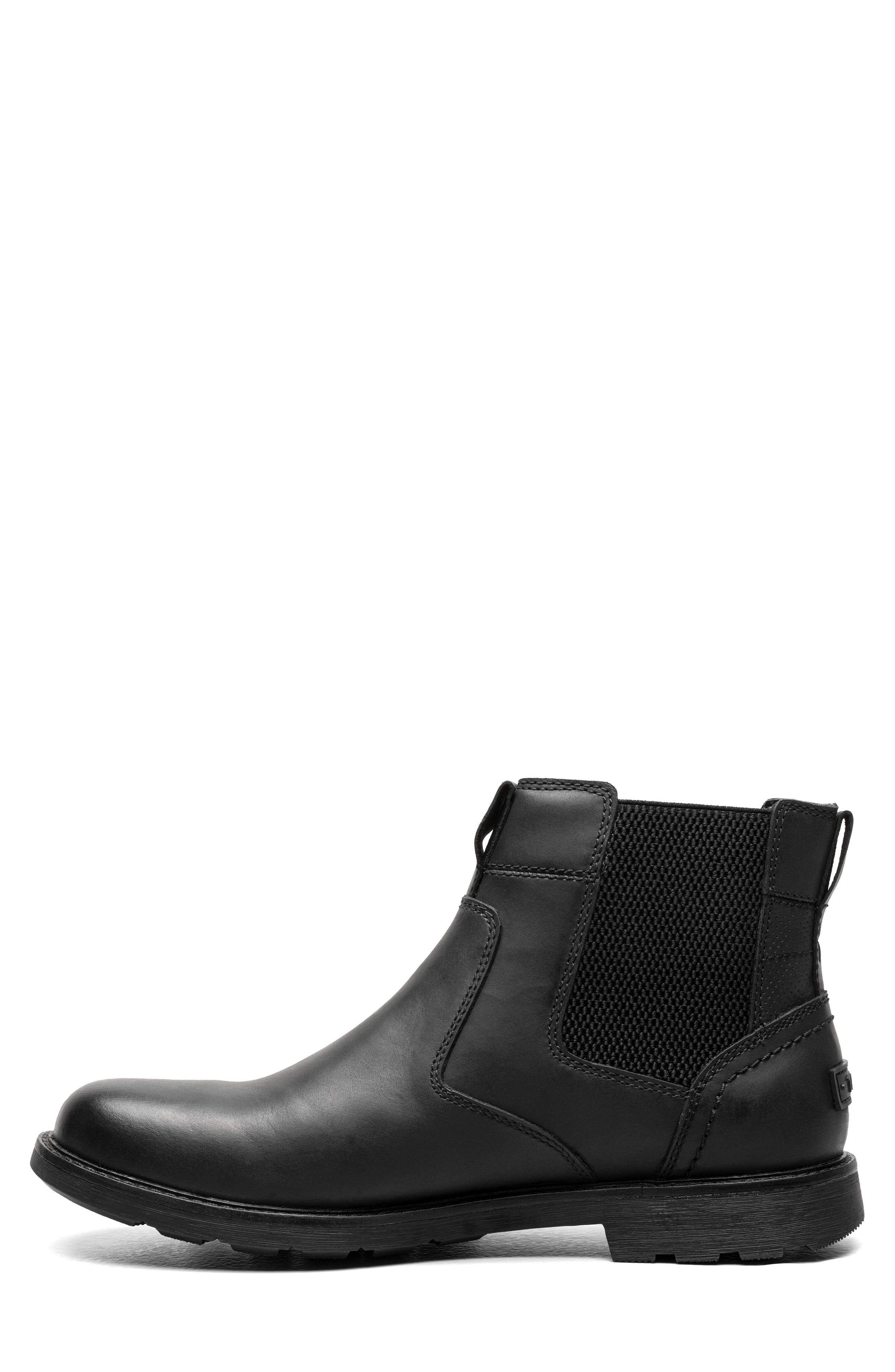 NUNN BUSH 1912 Plain Toe Chelsea Boot, Alternate, color, Black