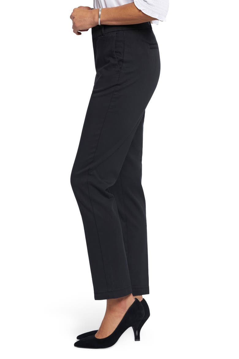 Sadie Slim Pants, Alternate, color, BLACK