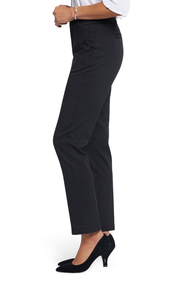 NYDJ Sadie Slim Pants, Alternate, color, Black