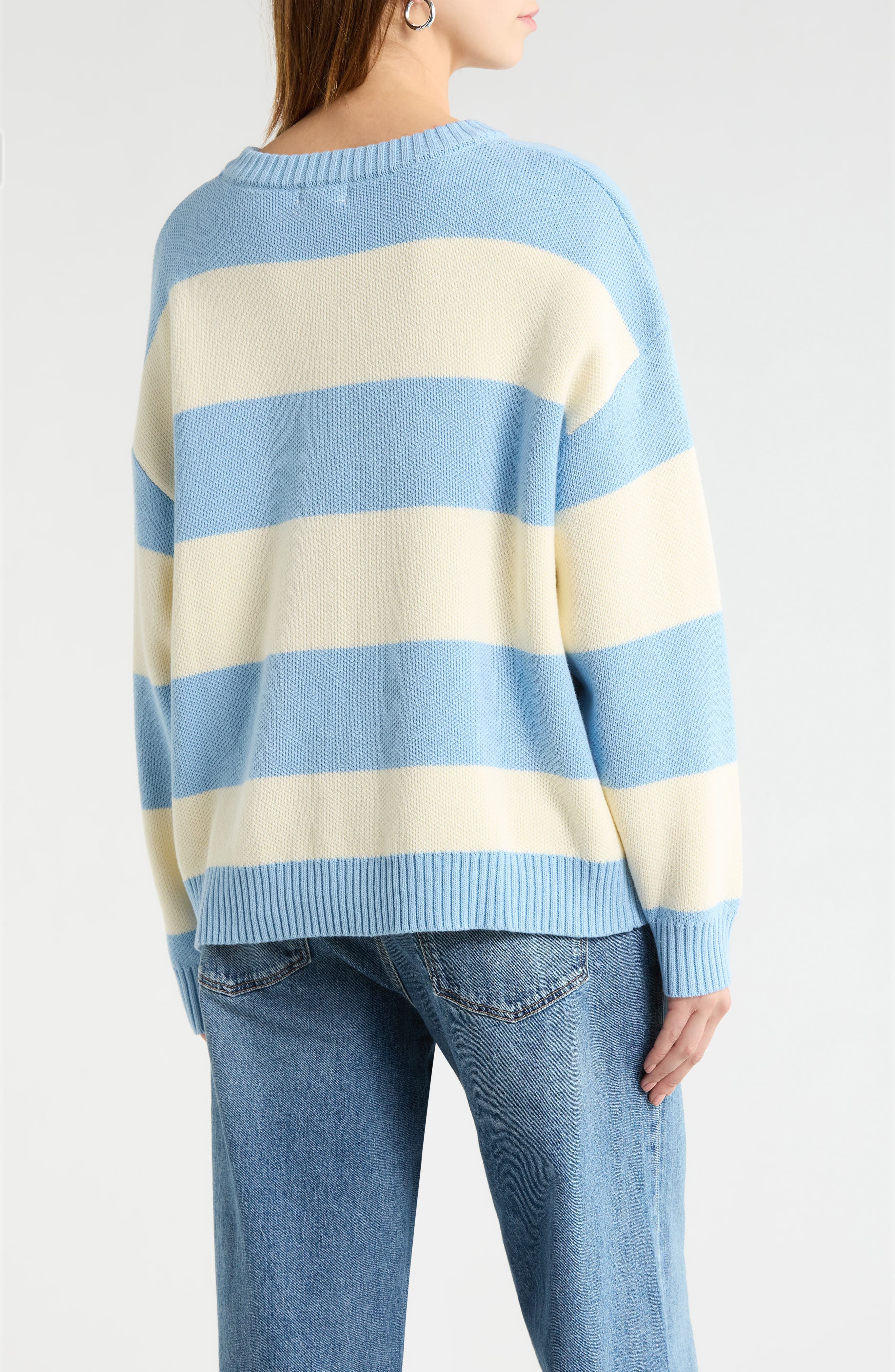 Golf Birdie Stripe Sweater - image 2