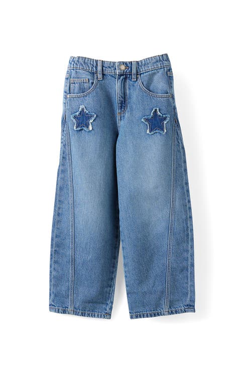 Kid's Unisex Super Barrel Leg Denim Jean