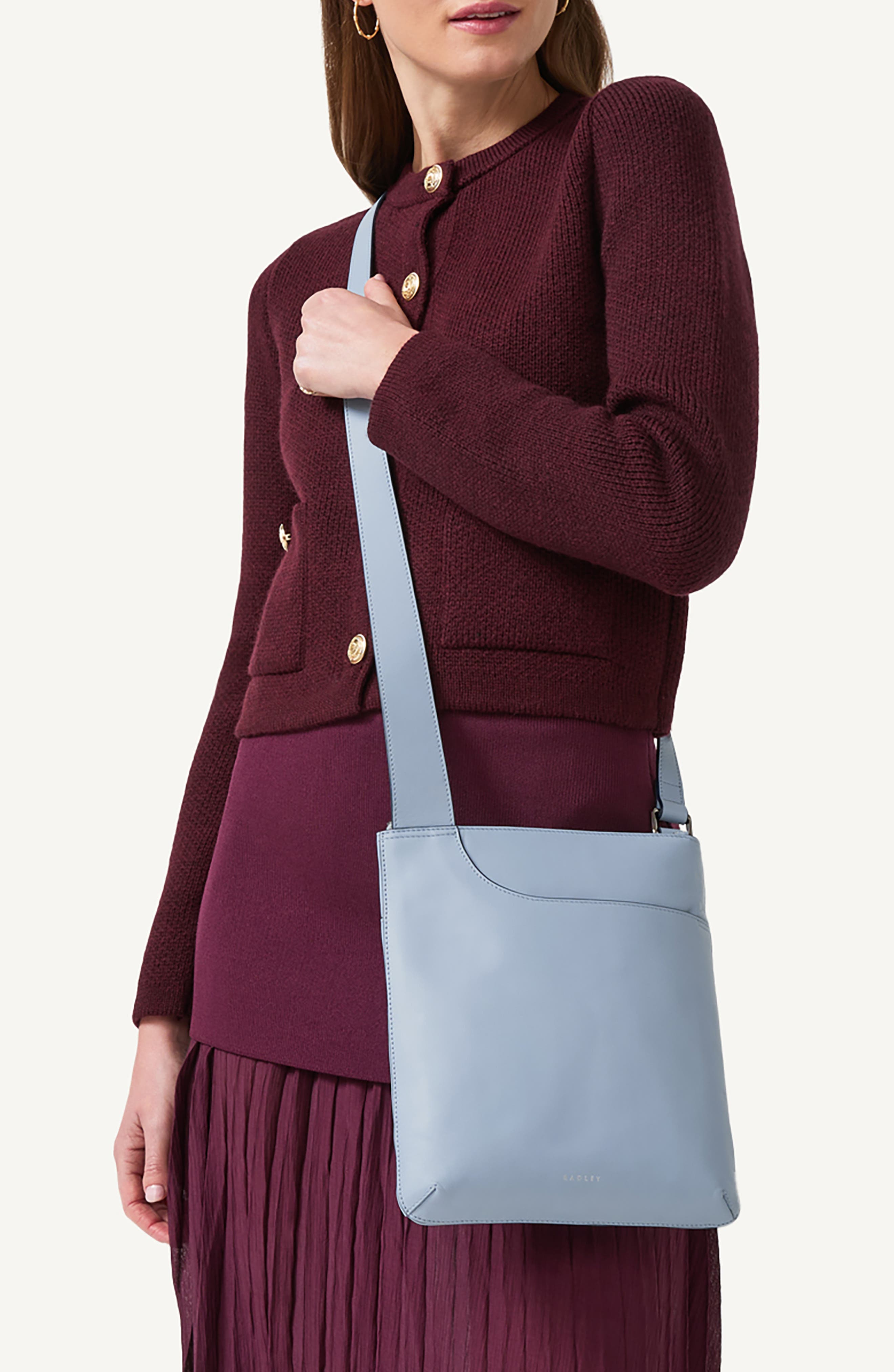 Radley Medium Pockets Crossbody Bag, Alternate, color, Smoke Blue