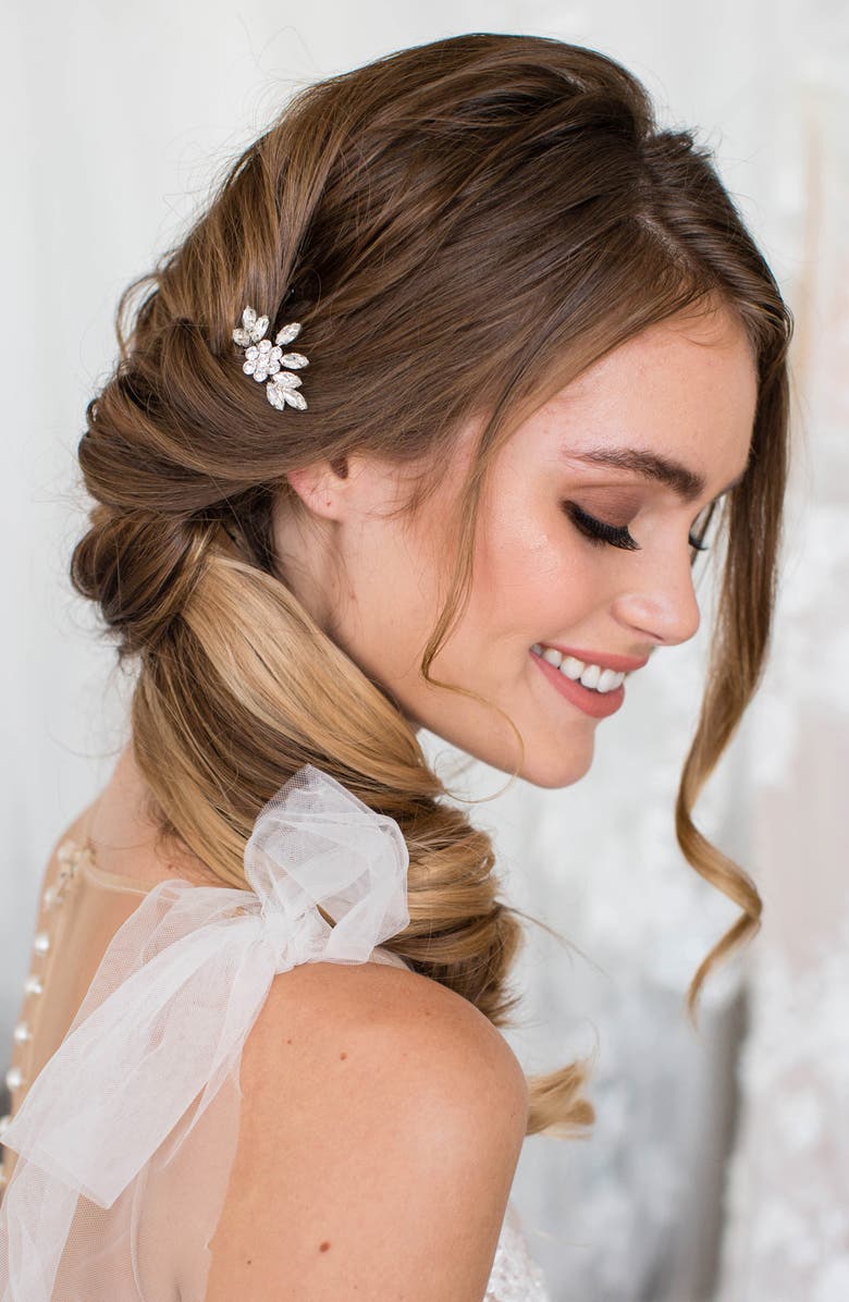 Brides & Hairpins Jude Comb, Alternate, color, Silver