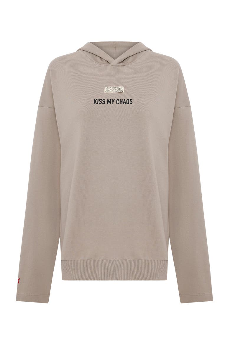 Pure Cotton Regular Fit Hoodie, Main, color, beige