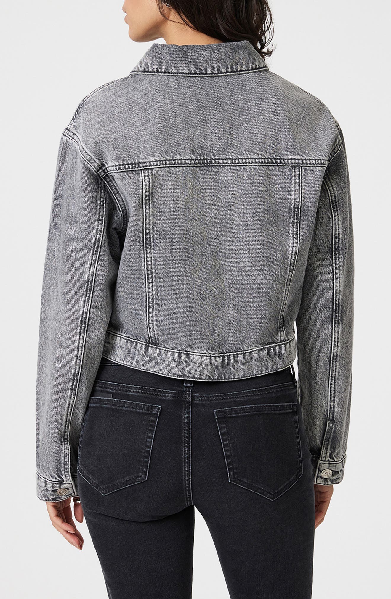Harmony Crop Denim Jacket - image 2