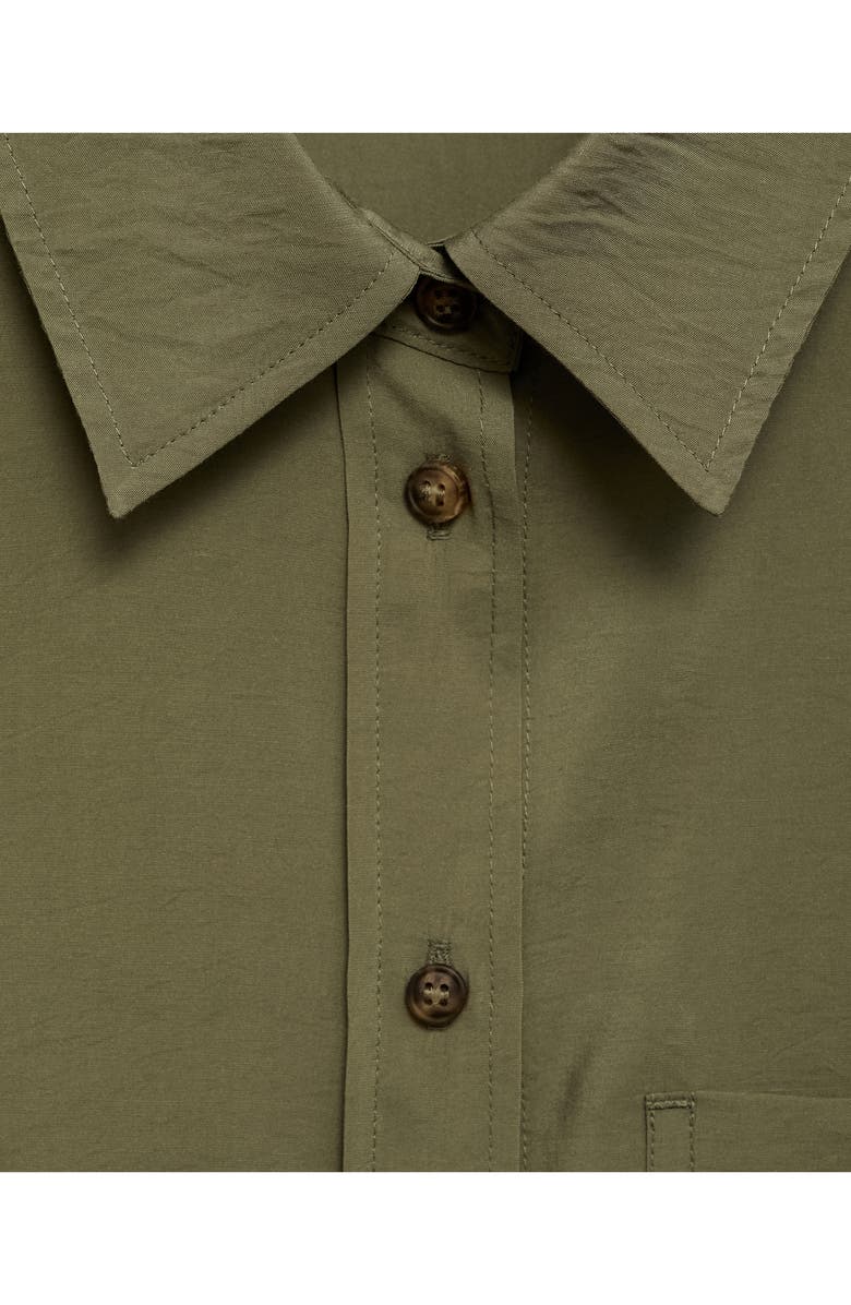 MANGO Relaxed Button-Up Shirt, Alternate, color,