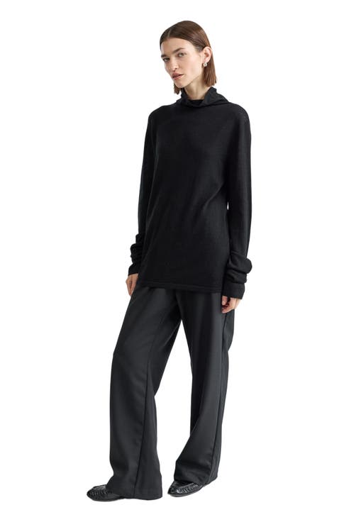 Funnel Wool/Cash Turtleneck