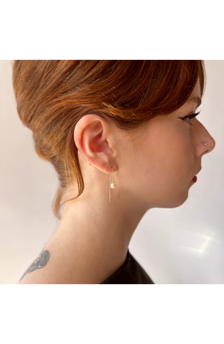 Astor & Orion Paloma Pearl Threaders, Alternate, color, Gold