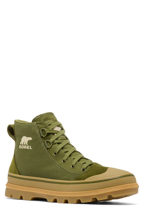 Sorel Scout N About™ Mid Sneaker In Utility Green/gum
