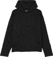 Cult of Individuality Signature Holes French Terry Pullover Hoodie