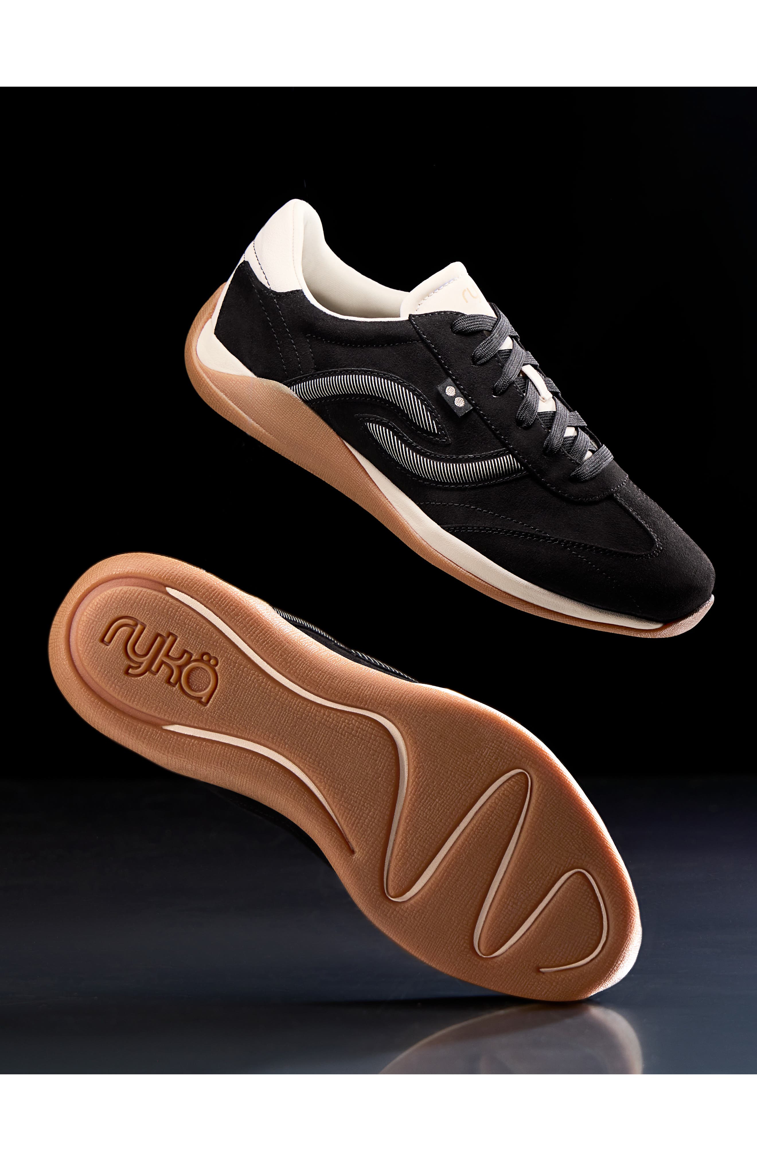 Rykä Era Sneaker, Alternate, color, Black