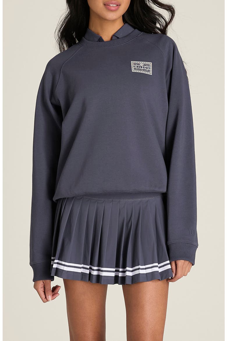 Classic Crew Sweatshirt, Main, color, GRAYSTONE